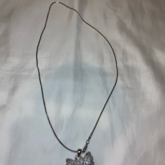 Butterfly necklace 💙 - Picture 2 of 6